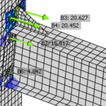 Structural engineers typically design standard connections that can be solved in several minutes using Design Guides, spreadsheets, or simple software. The non-standard connections are the real challenge. The 80/20 rule applies: 80% of the time is spent on 20% of connections. Non-standard connections are not only more challenging to design but also more costly and prone to errors. Finite element modeling comes to the rescue, allowing us to calculate complicated problems automatically. It has been used mostly for research purposes at universities or very large and costly projects, but it is now becoming available for even small design firms to use on a daily basis. Most importantly, even the architecturally appealing and structurally complex solutions must be safe and engineers require reliable tools.